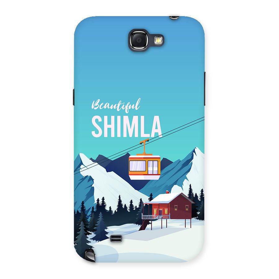 Beautiful Shimla Back Case for Galaxy Note 2