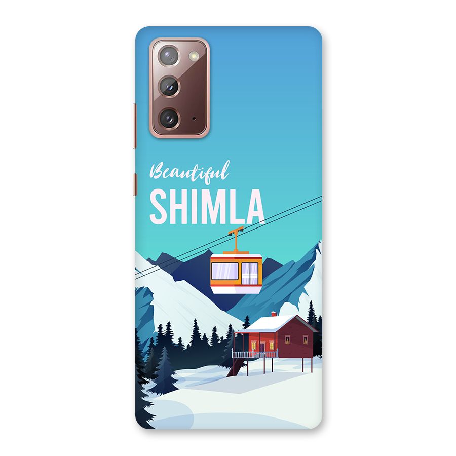 Beautiful Shimla Back Case for Galaxy Note 20