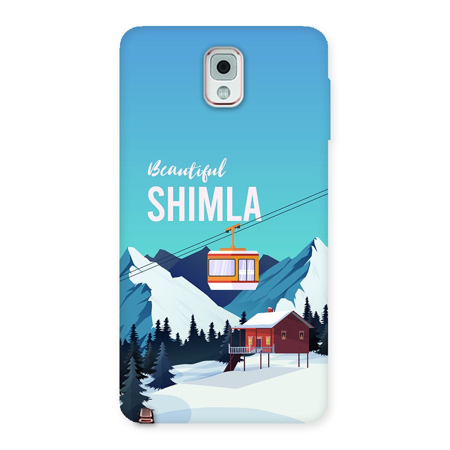 Beautiful Shimla Back Case for Galaxy Note 3
