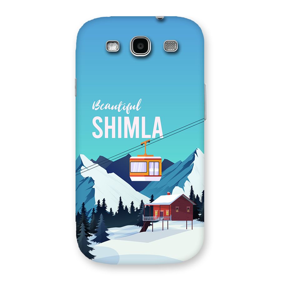 Beautiful Shimla Back Case for Galaxy S3
