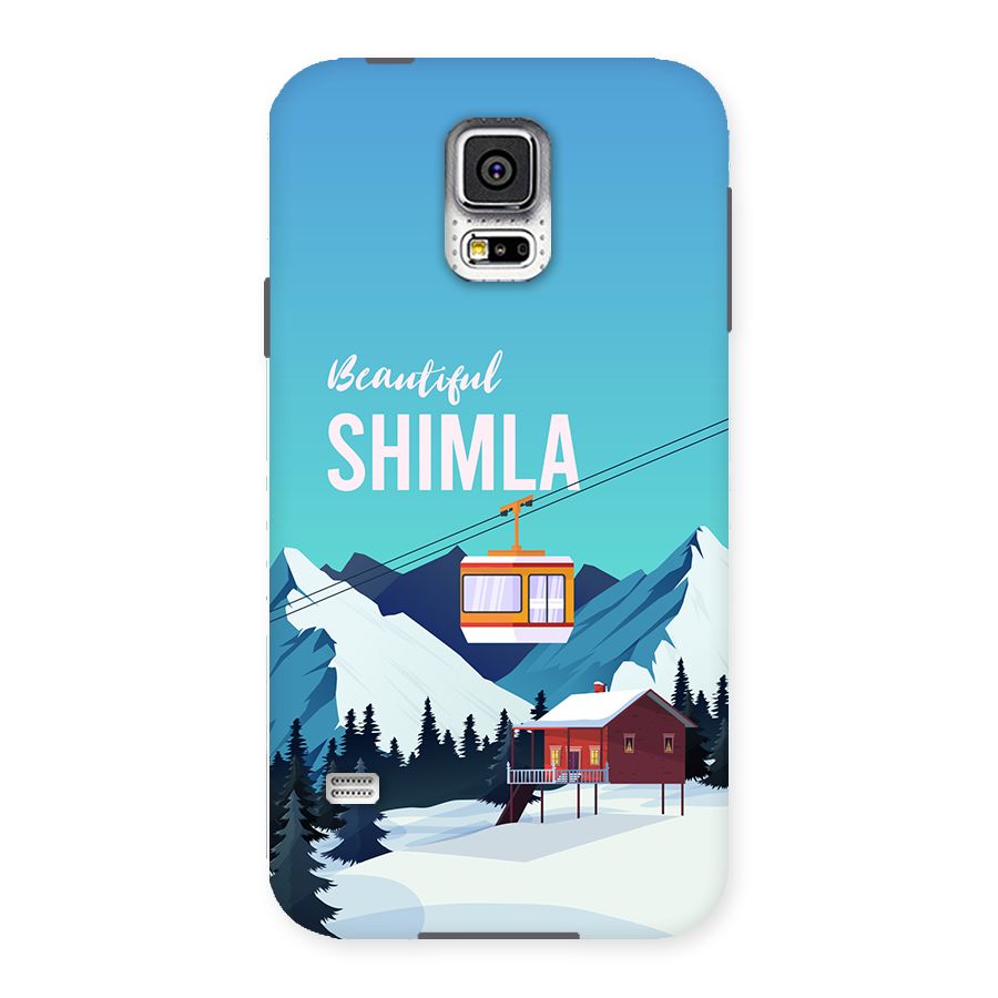 Beautiful Shimla Back Case for Galaxy S5