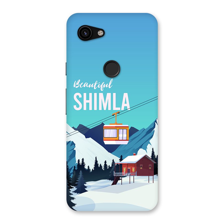 Beautiful Shimla Back Case for Google Pixel 3a