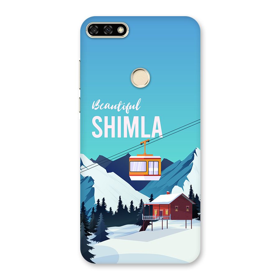 Beautiful Shimla Back Case for Honor 7A