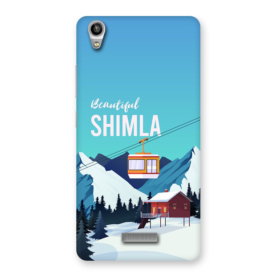 Beautiful Shimla Back Case for Lava Pixel V1