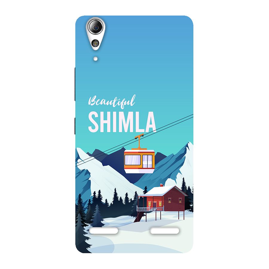 Beautiful Shimla Back Case for Lenovo A6000 Plus