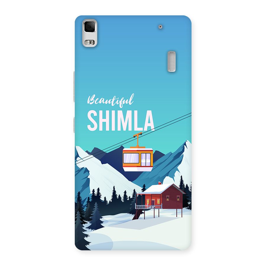 Beautiful Shimla Back Case for Lenovo A7000