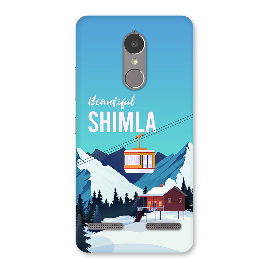 Beautiful Shimla Back Case for Lenovo K6 Power
