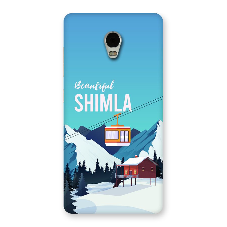 Beautiful Shimla Back Case for Lenovo Vibe P1