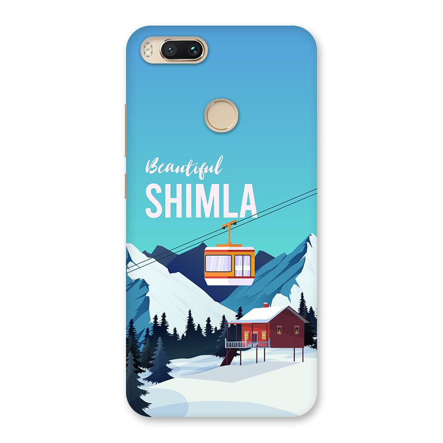 Beautiful Shimla Back Case for Mi A1