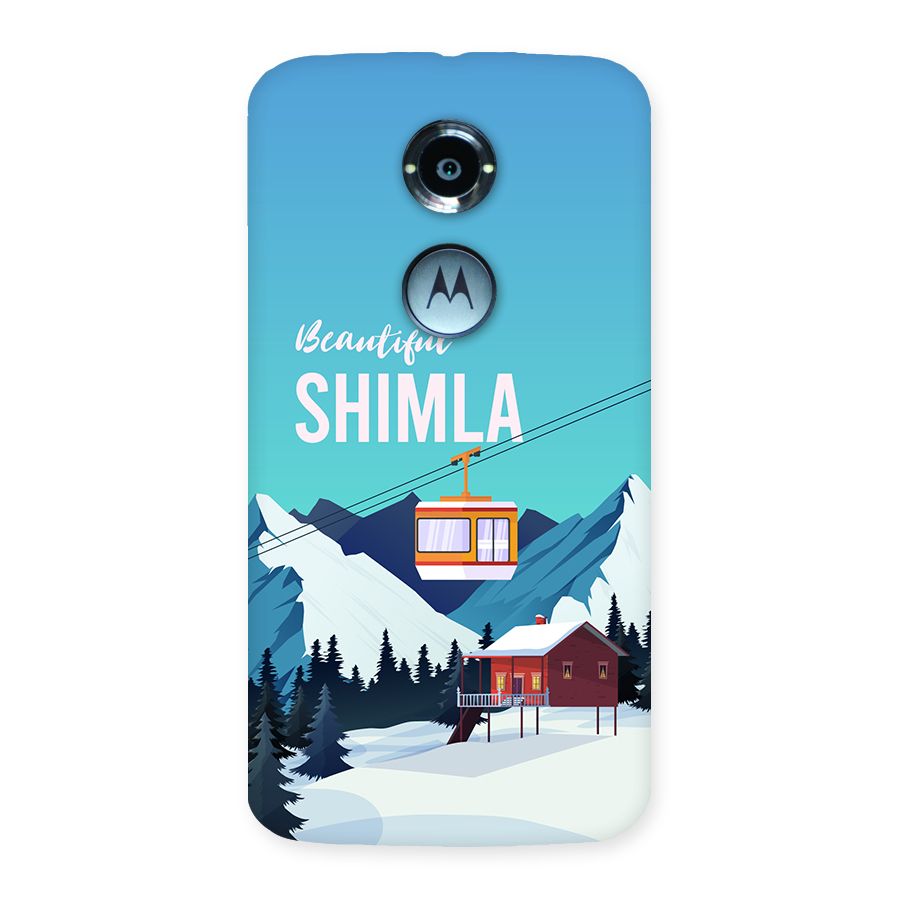 Beautiful Shimla Back Case for Moto X2
