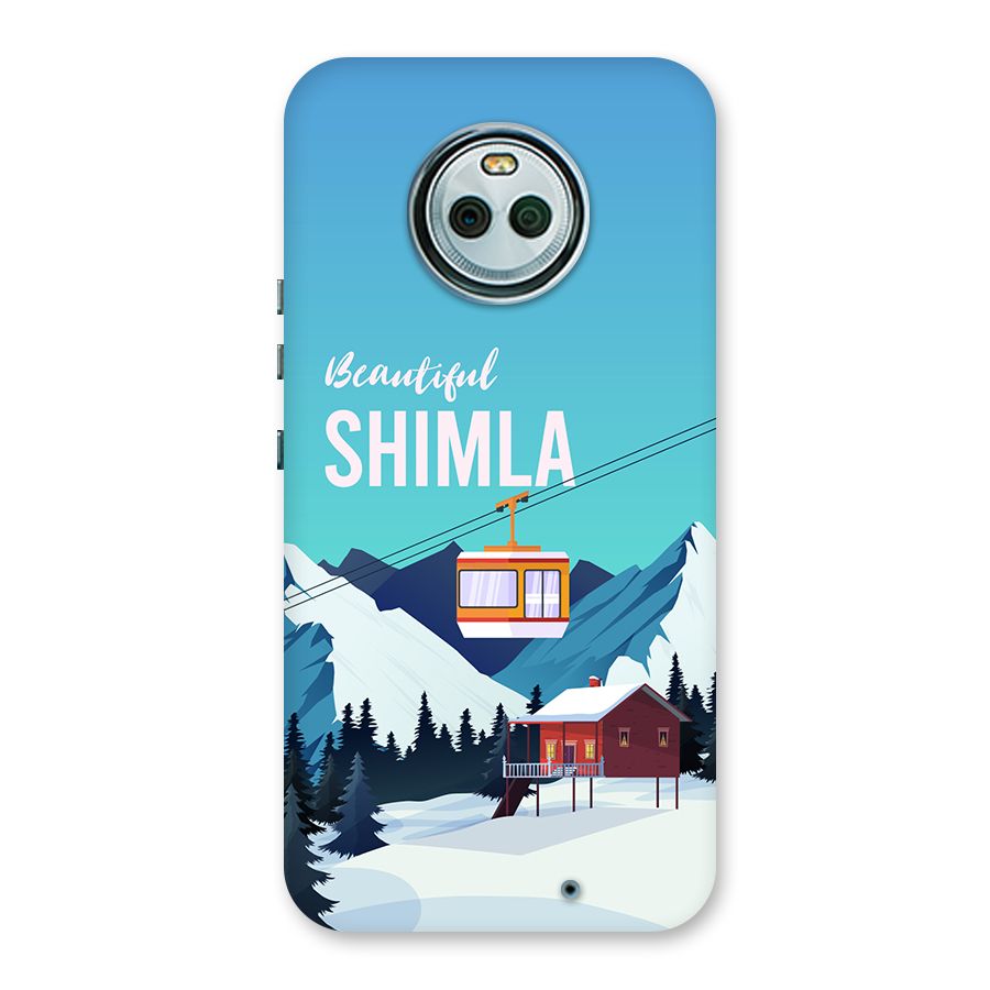 Beautiful Shimla Back Case for Moto X4