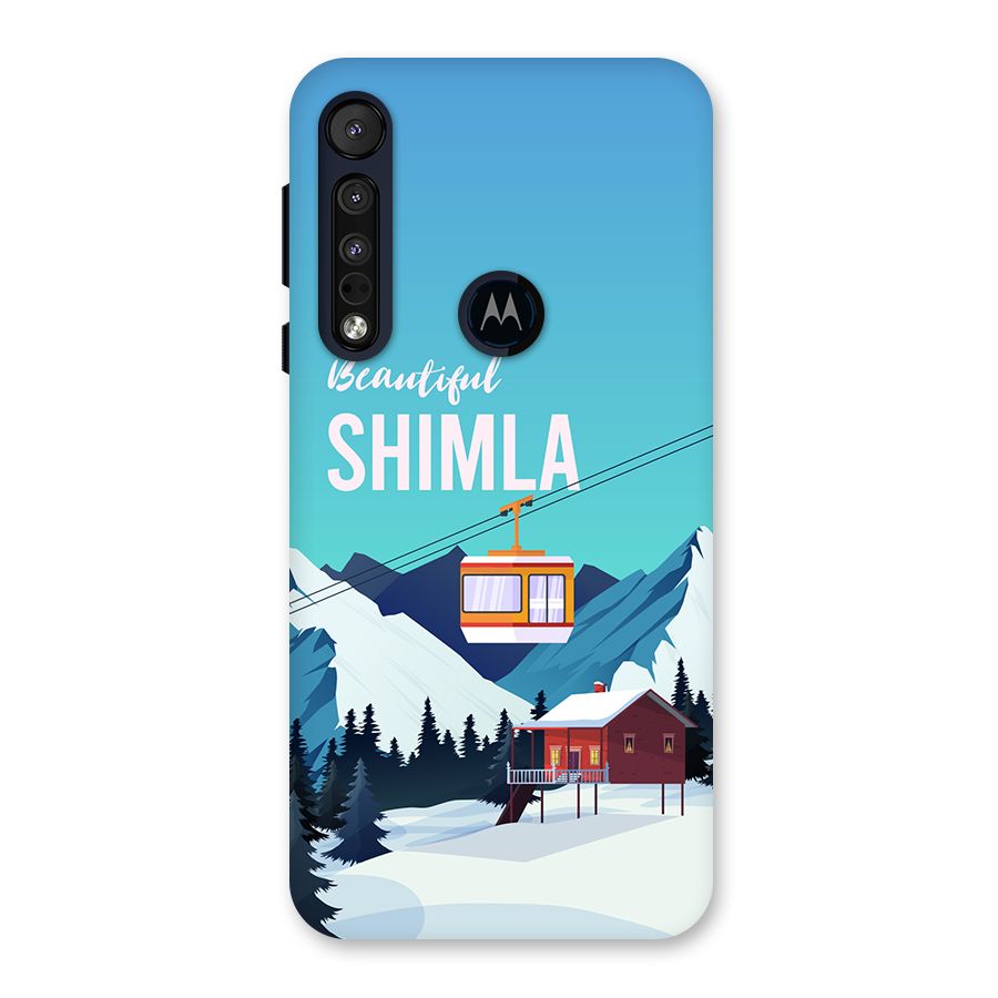 Beautiful Shimla Back Case for Motorola One Macro