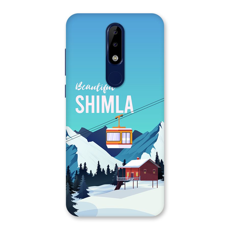 Beautiful Shimla Back Case for Nokia 5.1 Plus