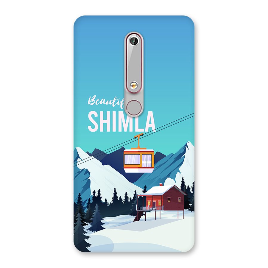 Beautiful Shimla Back Case for Nokia 6.1
