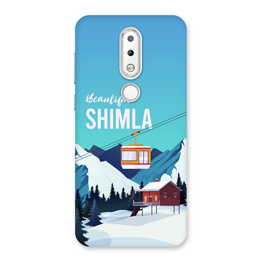 Beautiful Shimla Back Case for Nokia 6.1 Plus