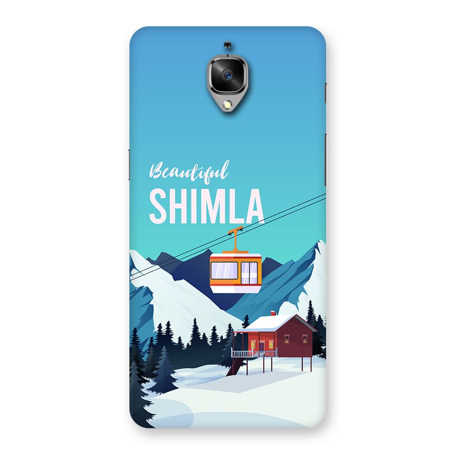 Beautiful Shimla Back Case for OnePlus 3