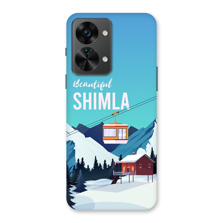 Beautiful Shimla Back Case for OnePlus Nord 2T