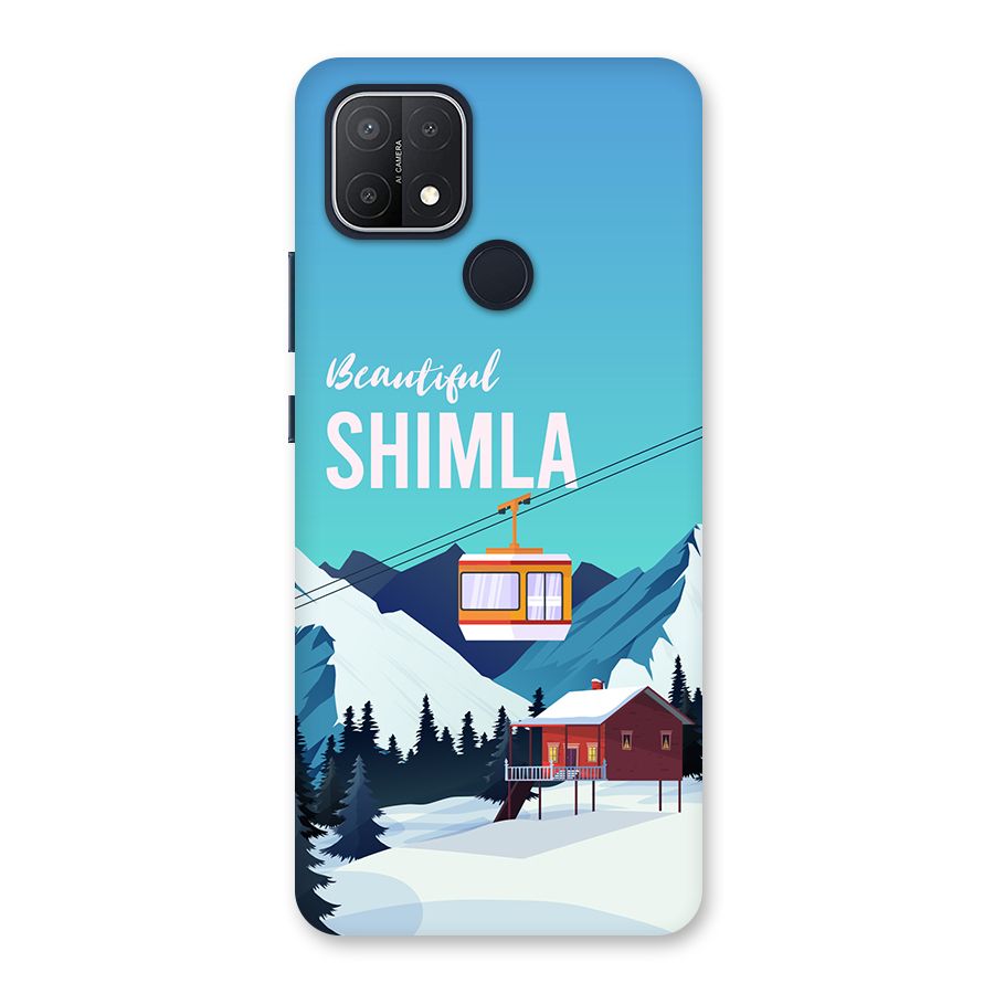 Beautiful Shimla Back Case for Oppo A15s