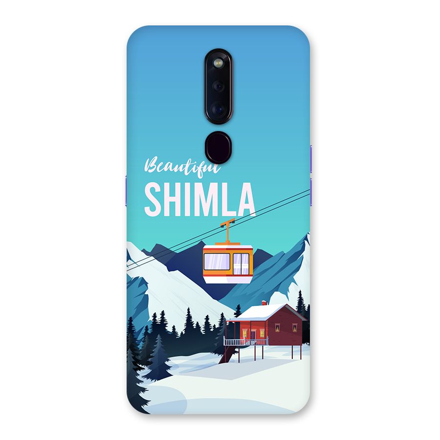 Beautiful Shimla Back Case for Oppo F11 Pro