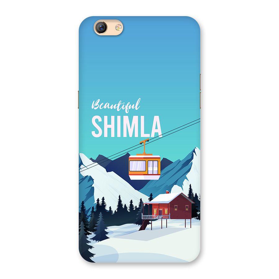Beautiful Shimla Back Case for Oppo F3 Plus