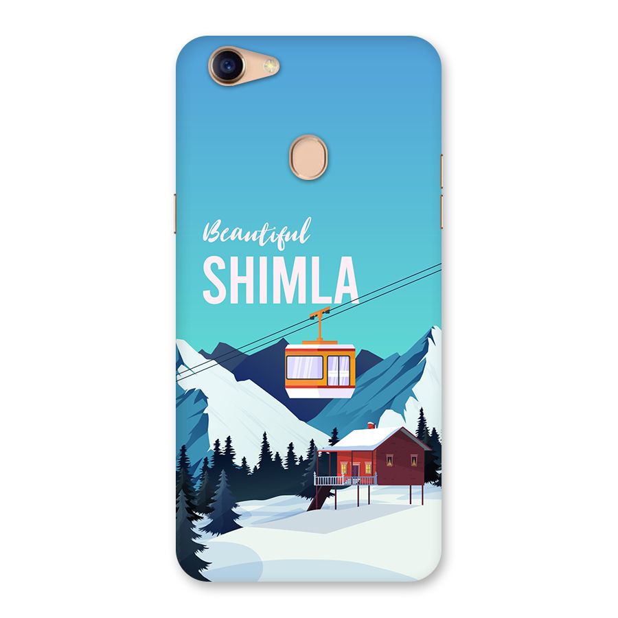 Beautiful Shimla Back Case for Oppo F5