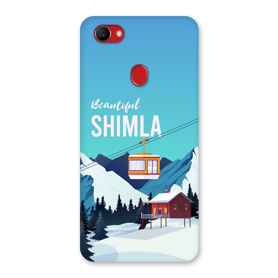 Beautiful Shimla Back Case for Oppo F7