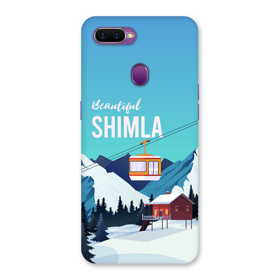 Beautiful Shimla Back Case for Oppo F9