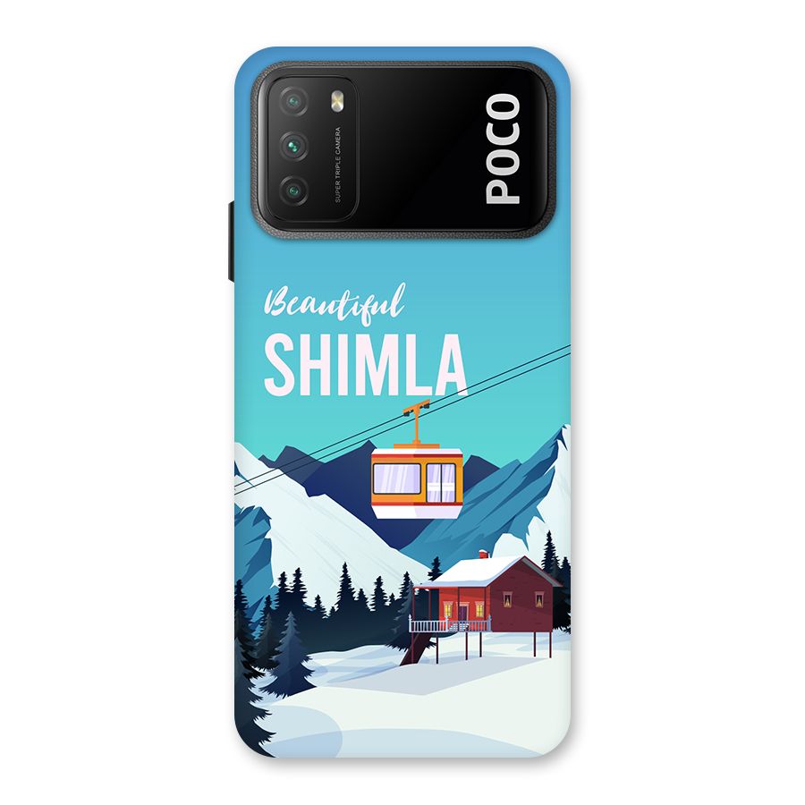 Beautiful Shimla Back Case for Poco M3