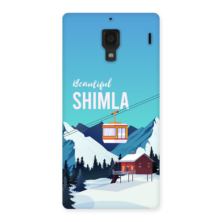 Beautiful Shimla Back Case for Redmi 1s