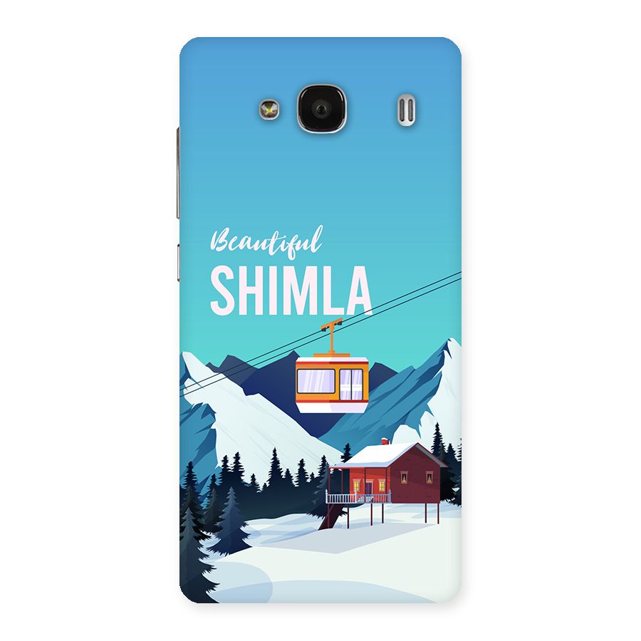 Beautiful Shimla Back Case for Redmi 2
