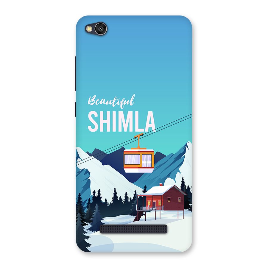 Beautiful Shimla Back Case for Redmi 4A