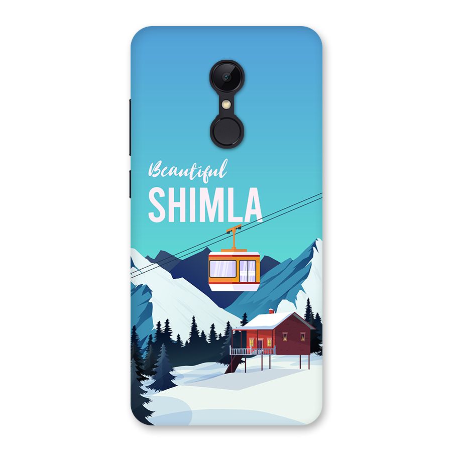 Beautiful Shimla Back Case for Redmi 5