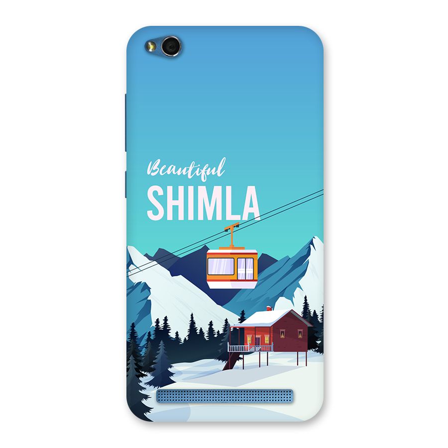 Beautiful Shimla Back Case for Redmi 5A