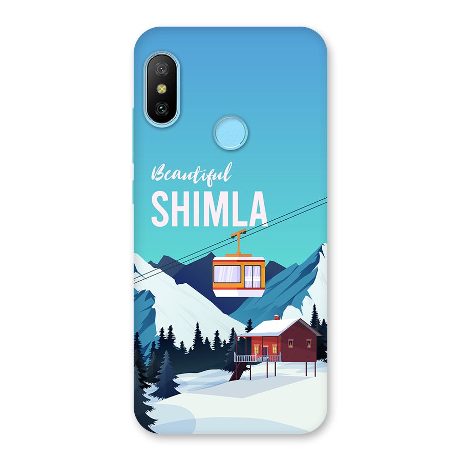 Beautiful Shimla Back Case for Redmi 6 Pro