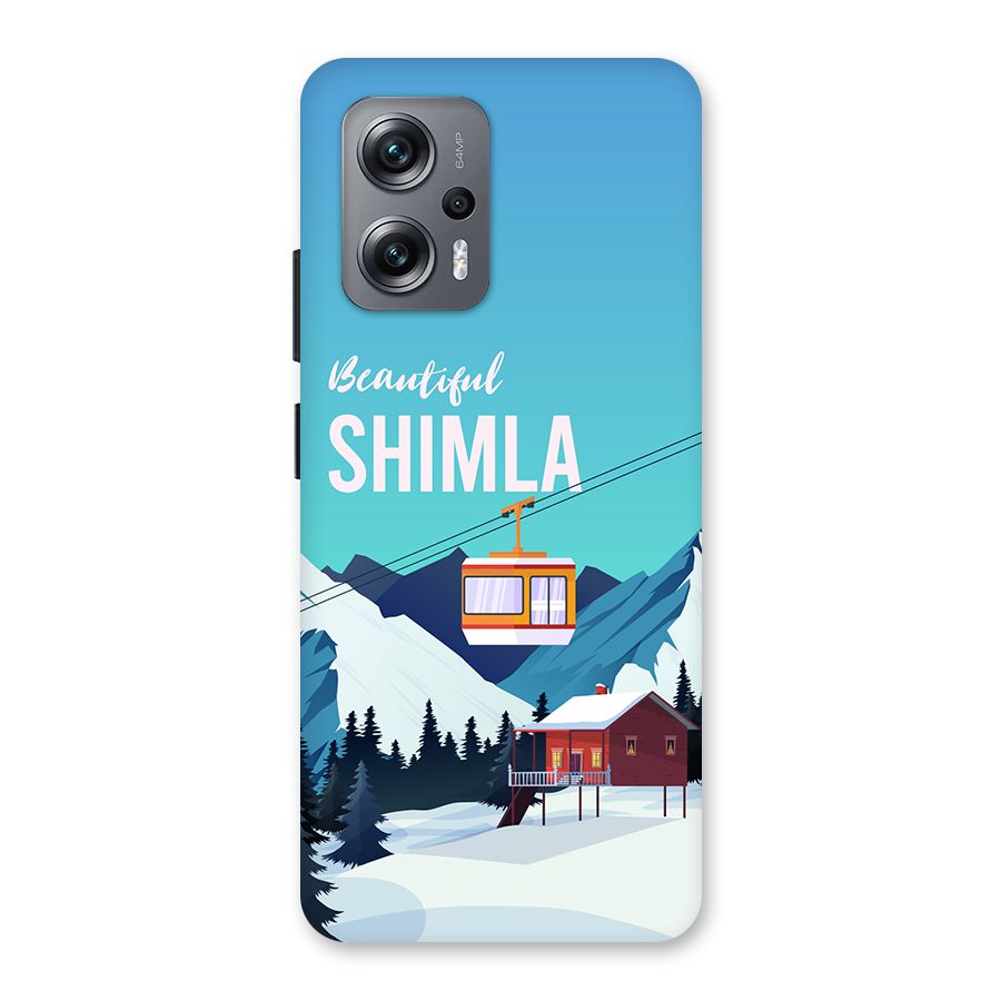 Beautiful Shimla Back Case for Redmi K50i