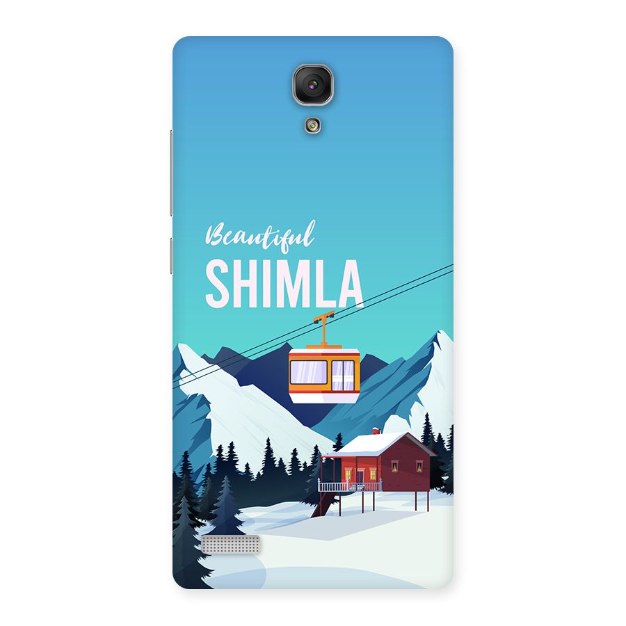 Beautiful Shimla Back Case for Redmi Note Prime