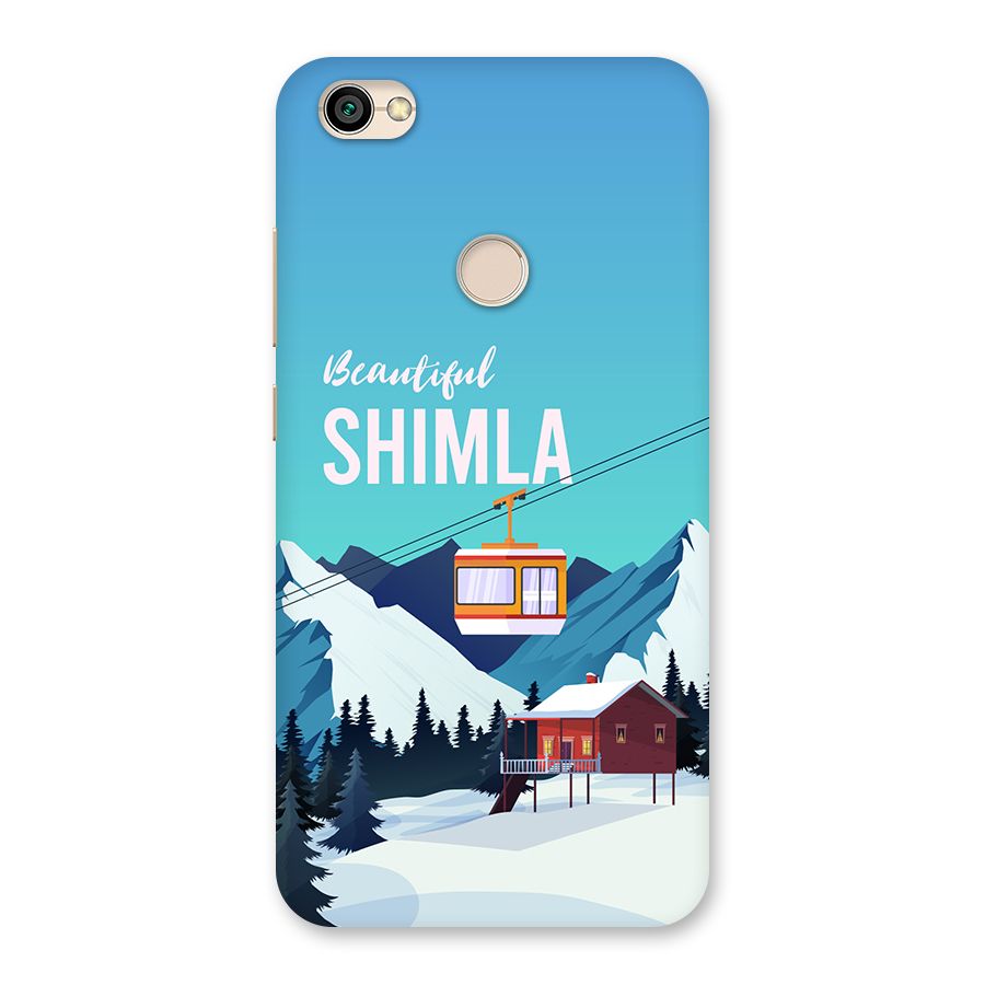 Beautiful Shimla Back Case for Redmi Y1 2017