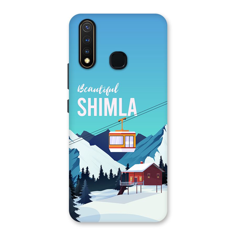 Beautiful Shimla Back Case for Vivo U20