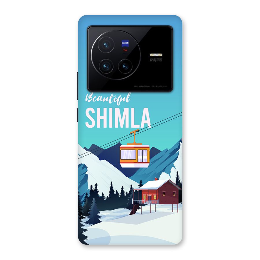 Beautiful Shimla Back Case for Vivo X80