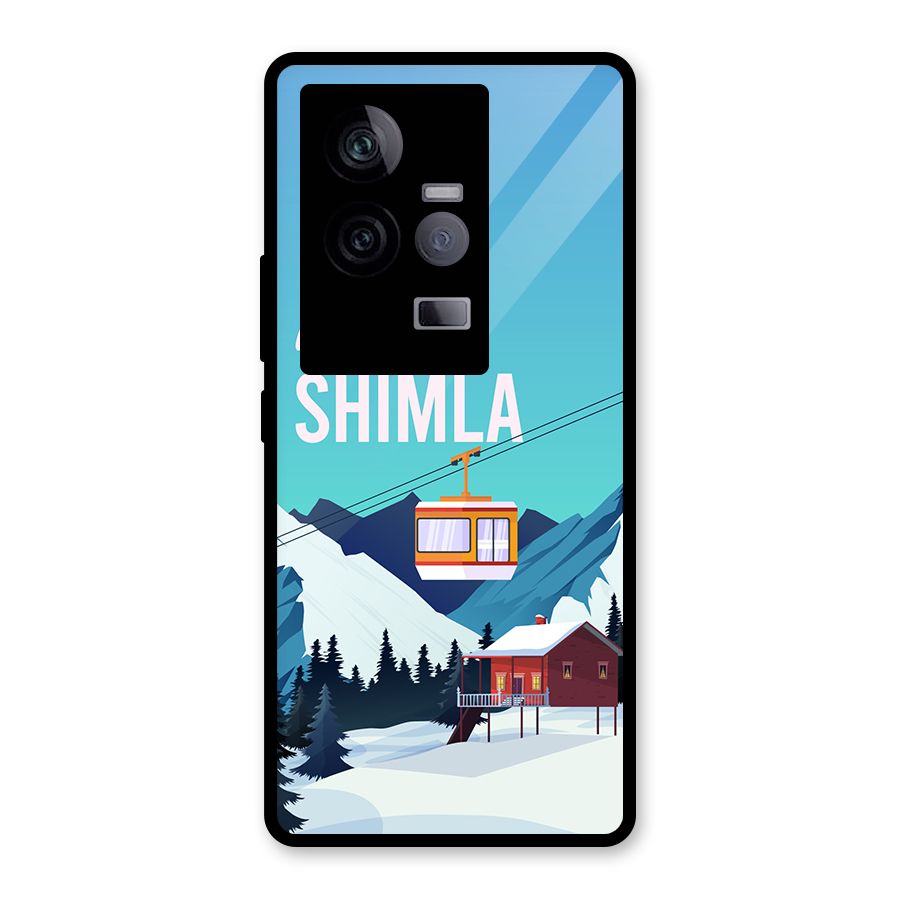 Beautiful Shimla Glass Back Case for Vivo iQOO 11 5G