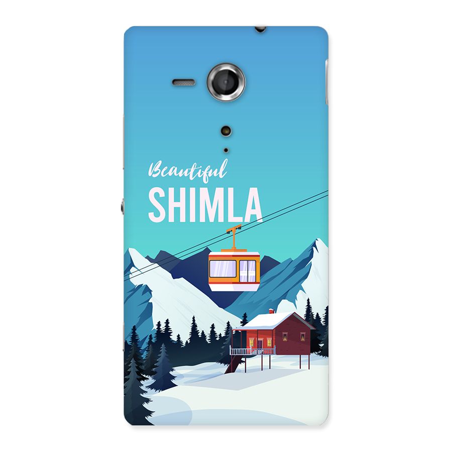 Beautiful Shimla Back Case for Xperia Sp