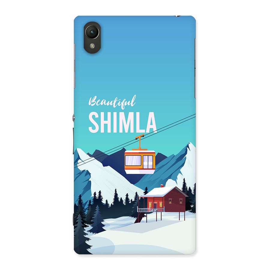 Beautiful Shimla Back Case for Xperia Z1