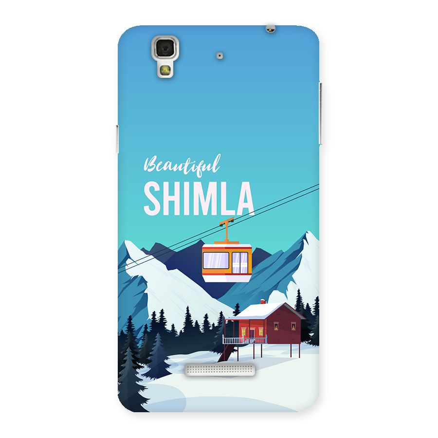 Beautiful Shimla Back Case for YU Yureka Plus