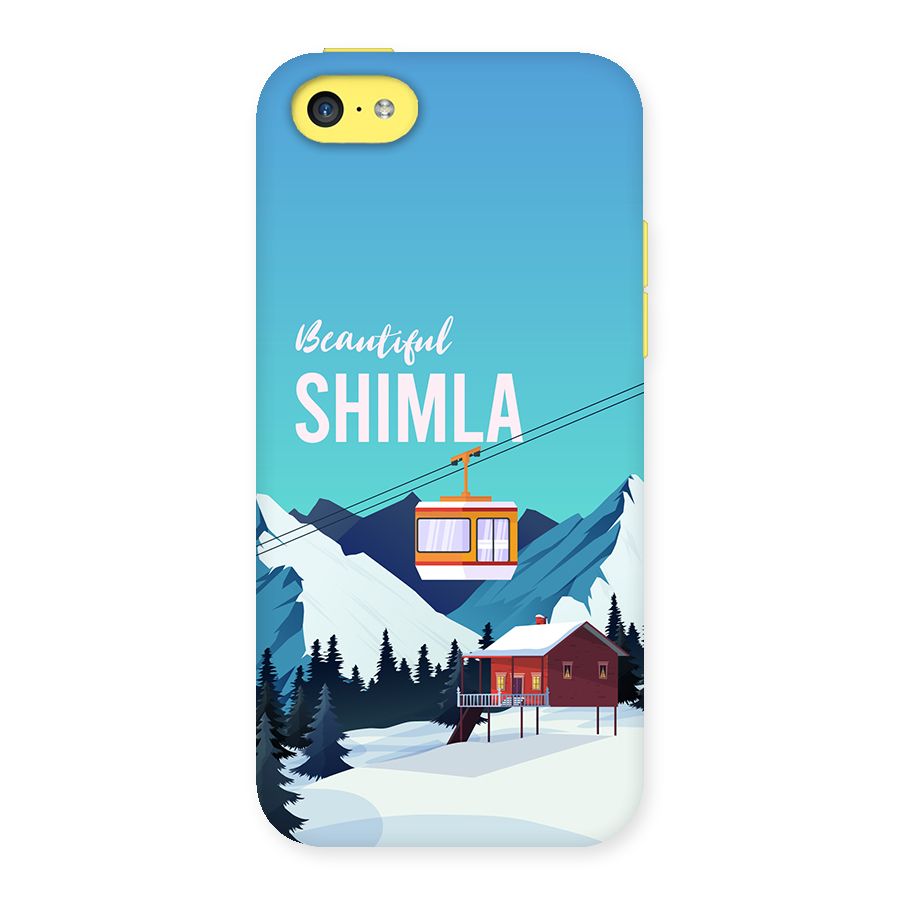 Beautiful Shimla Back Case for iPhone 5C