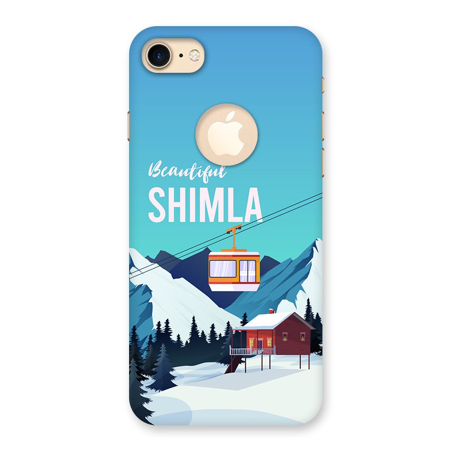 Beautiful Shimla Back Case for iPhone 7 Logo Cut