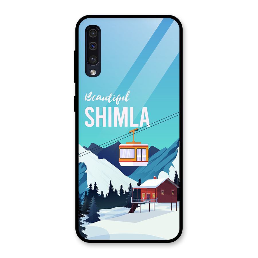 Beautiful Shimla Glass Back Case for Galaxy A30s