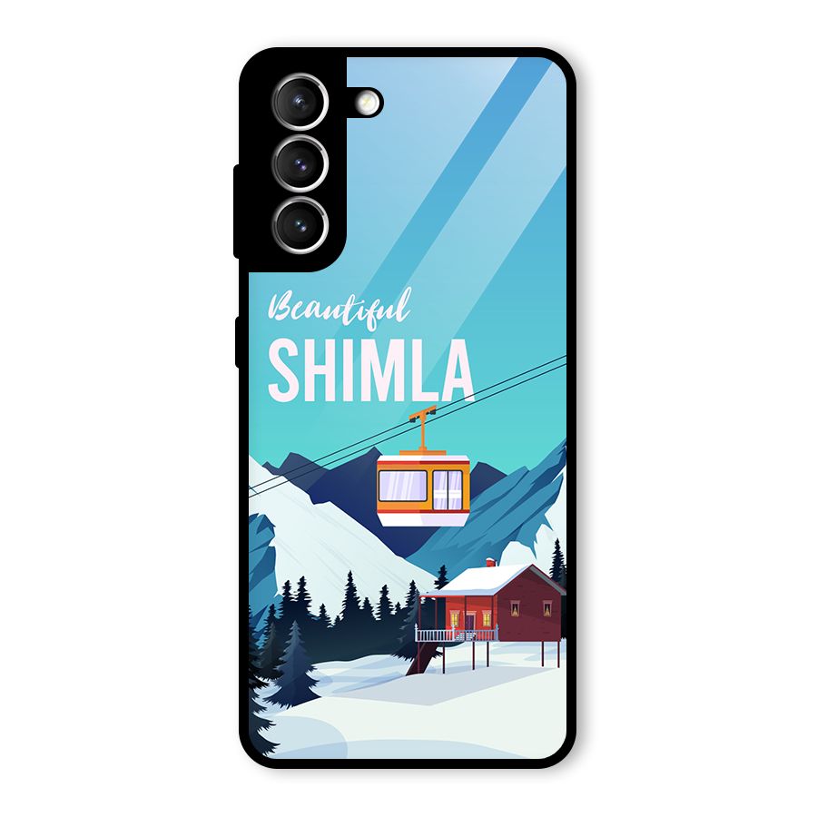 Beautiful Shimla Glass Back Case for Galaxy S21 5G