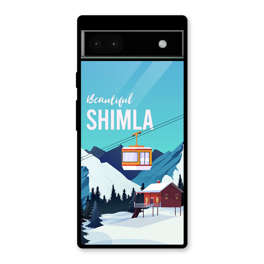 Beautiful Shimla Glass Back Case for Google Pixel 6a