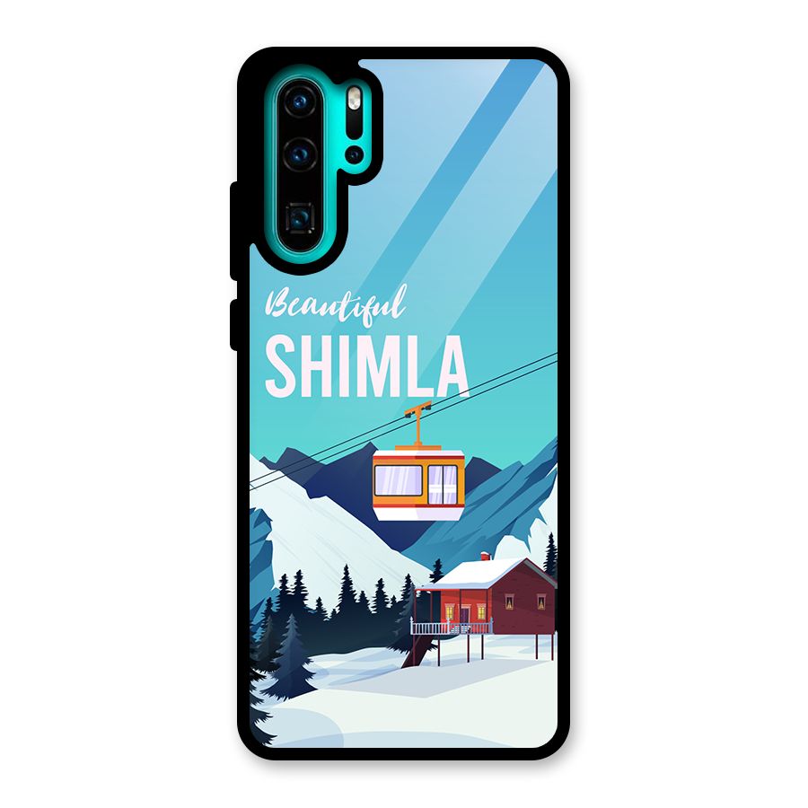 Beautiful Shimla Glass Back Case for Huawei P30 Pro