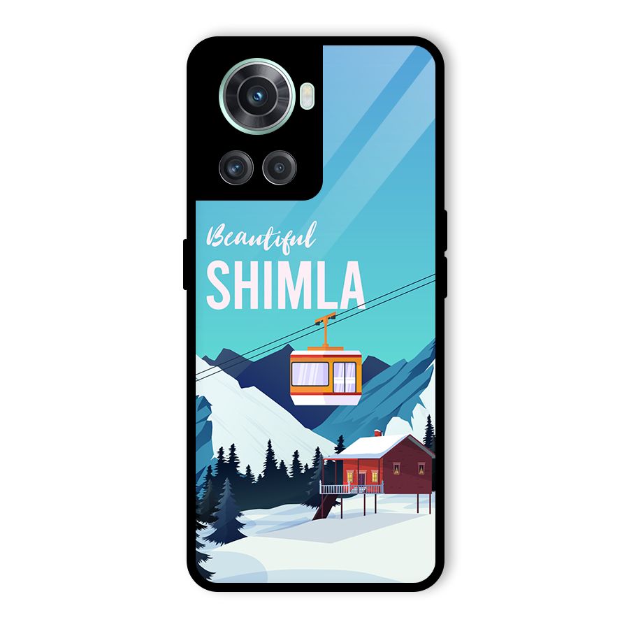 Beautiful Shimla Glass Back Case for OnePlus 10R